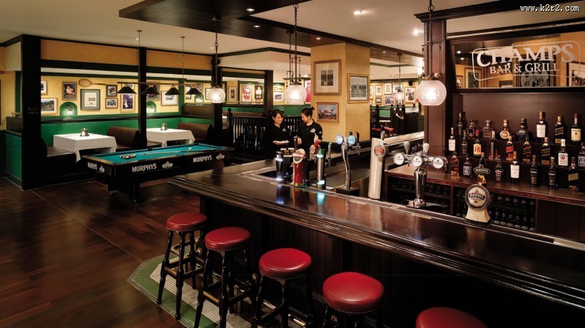 豪华酒吧吧台图片大全