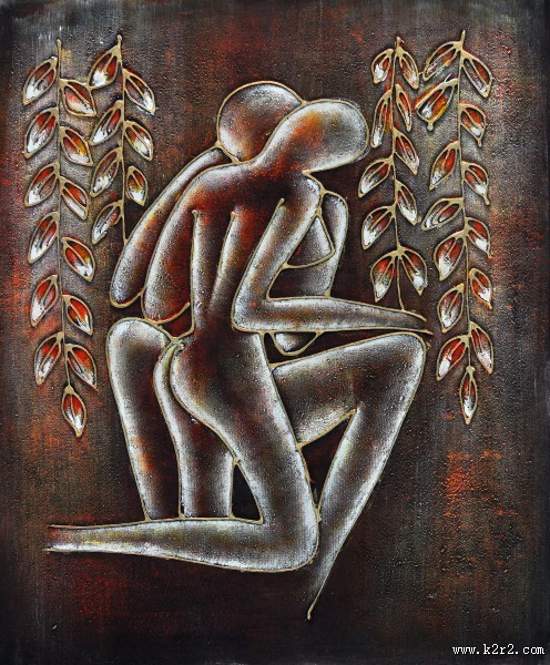 抽象高清三联画图片