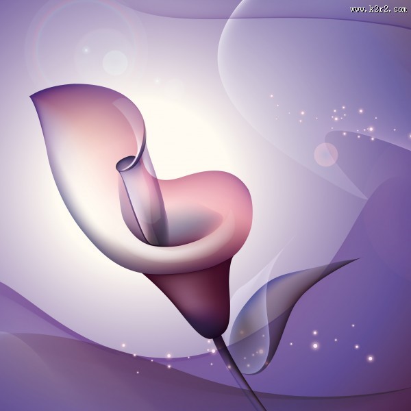 马蹄莲家居三联画图片