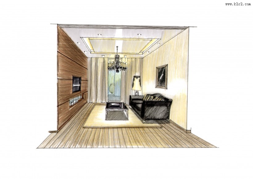 武汉华润置地鳳凰城二期手绘稿图片