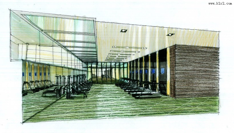 广州爱丁堡国际公寓室内手绘稿图片大全