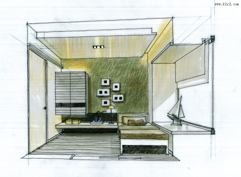 广州东逸花园四期手绘图片大全