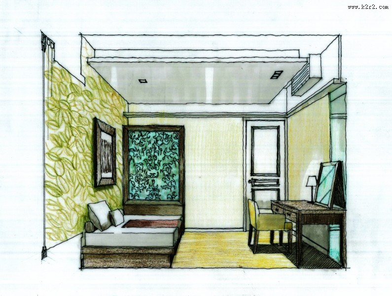 广州东逸花园四期手绘图片大全