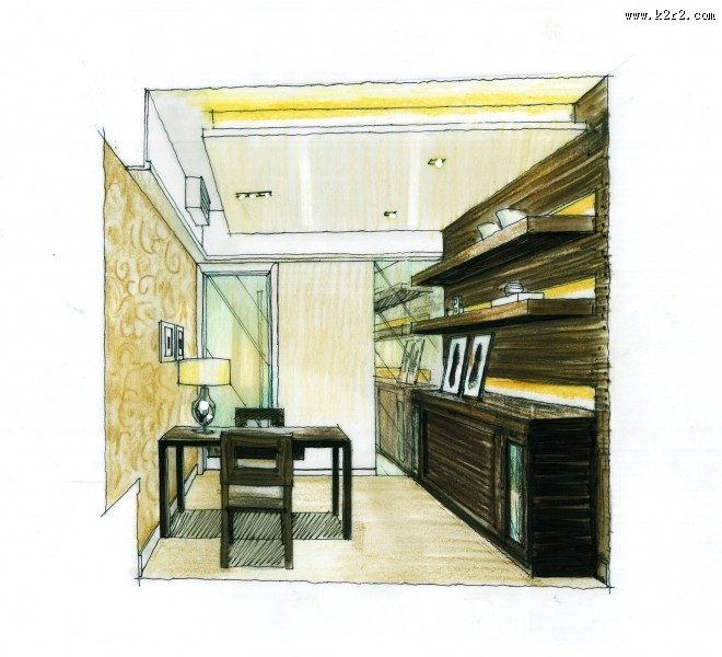 广州东逸花园四期手绘图片大全