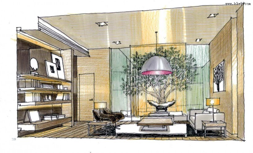 广州科学城手绘稿图片大全