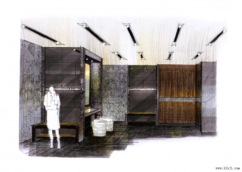 苏州合景室内设计手绘图片