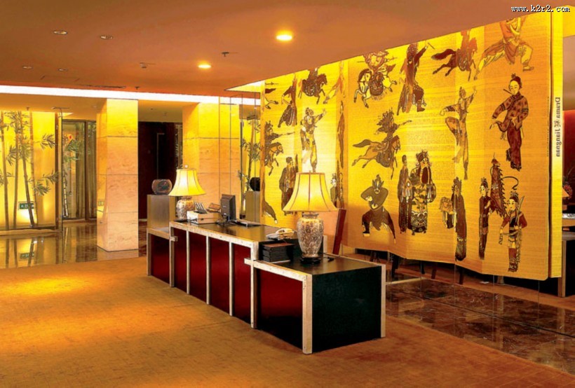 中式酒店装潢图片