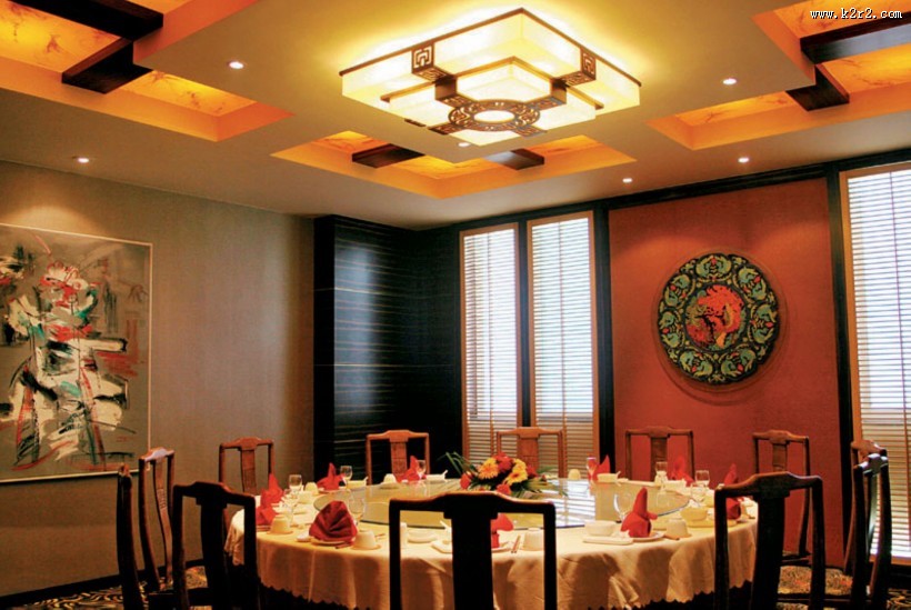 中式酒店装潢图片
