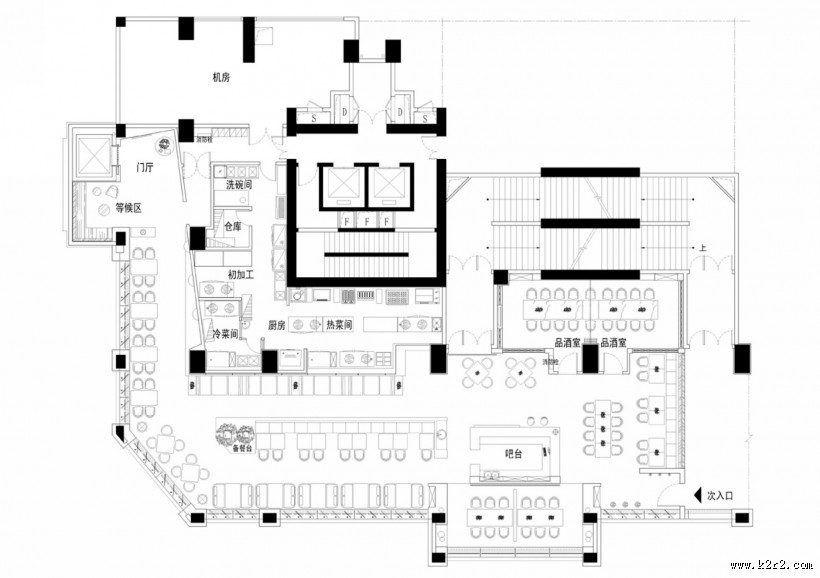 顶上牛排装潢图片大全