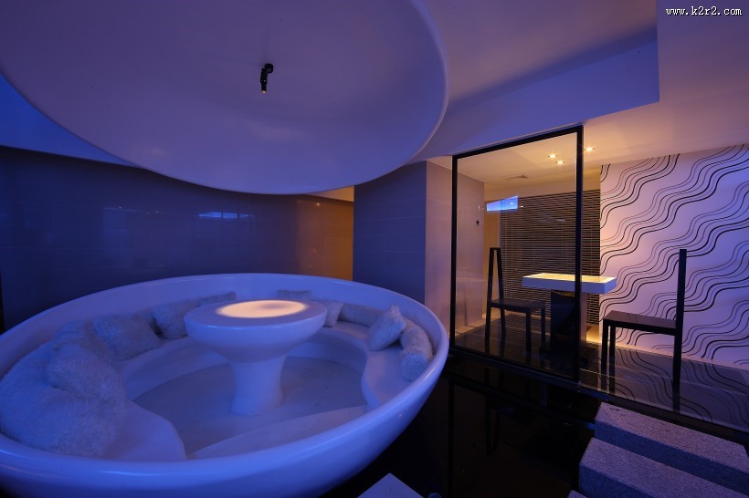 冠星办公室（蓝色）装潢图片