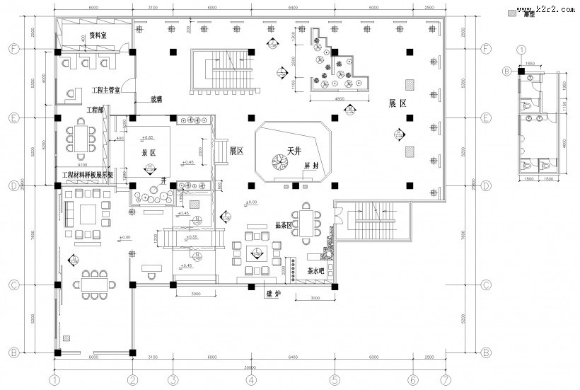 广州石磨坊艺术展厅图片