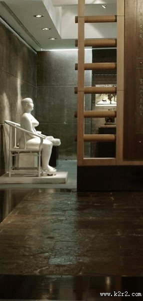 广州石磨坊艺术展厅图片