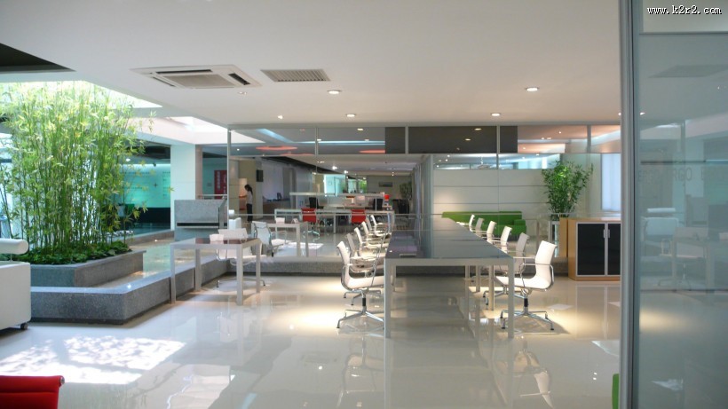 广州欧林家具公司室内设计图片