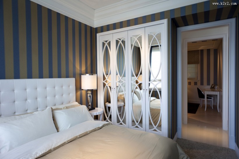 台北张公馆奢华卧室图片大全
