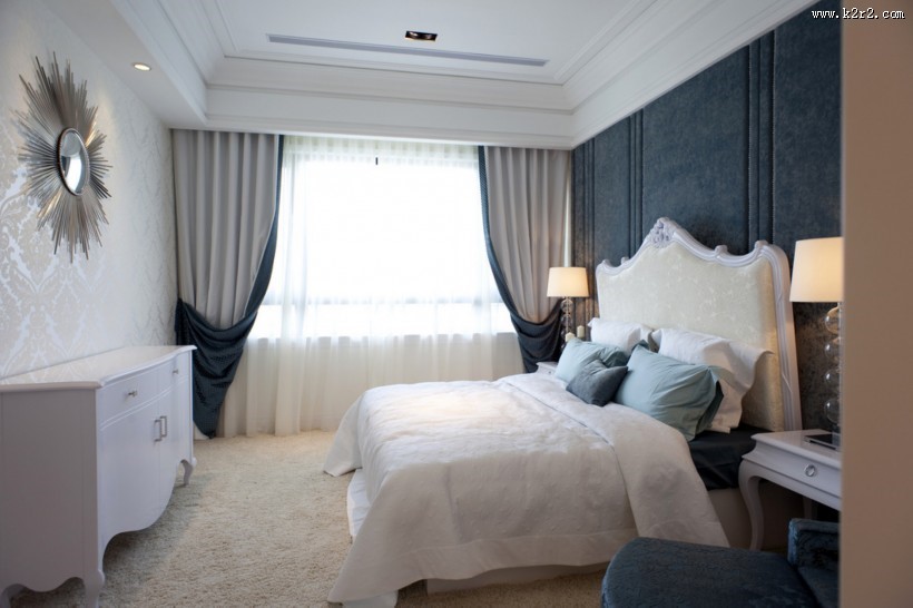 台北张公馆奢华卧室图片大全