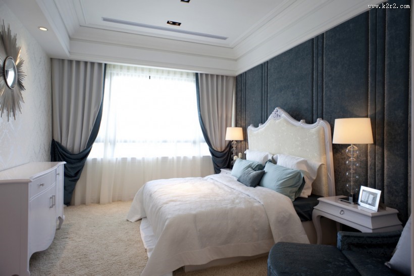 台北张公馆奢华卧室图片大全