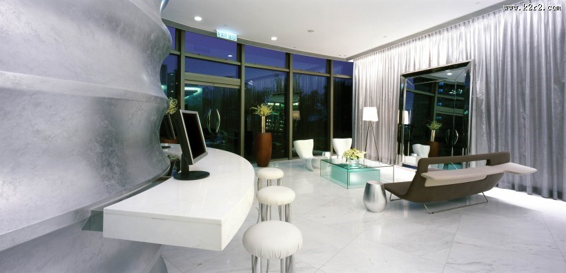 香港农甫道18号会所休闲区图片