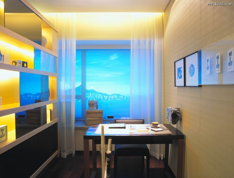擎天半岛书房样板图片