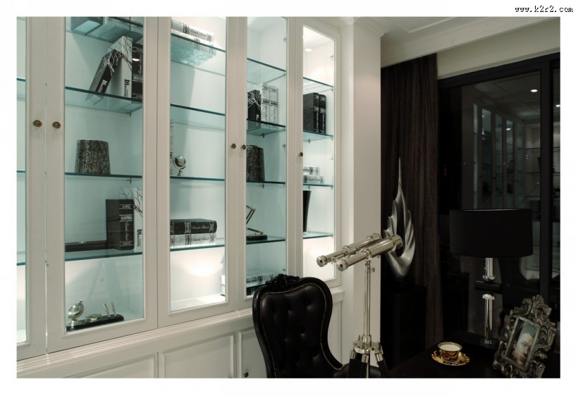 奢华风书房样板图片大全