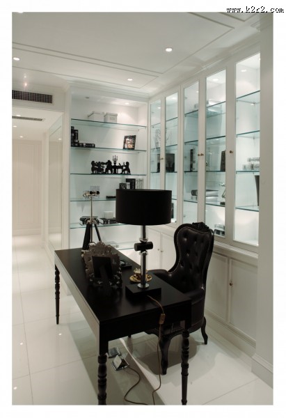 奢华风书房样板图片大全