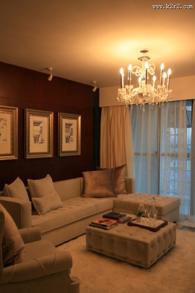 中海景晖华庭客厅图片