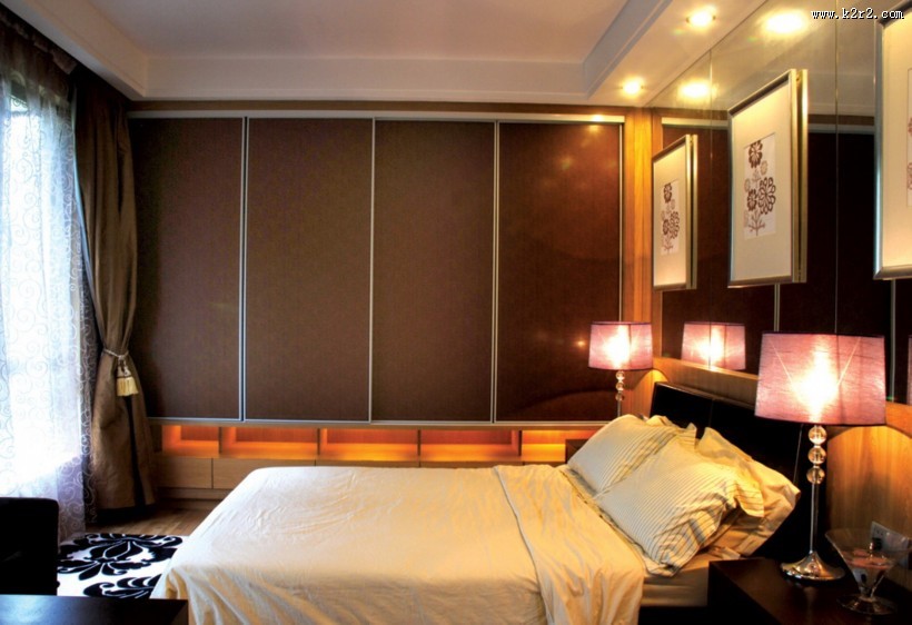 后现代-万科东海岸样板房图片