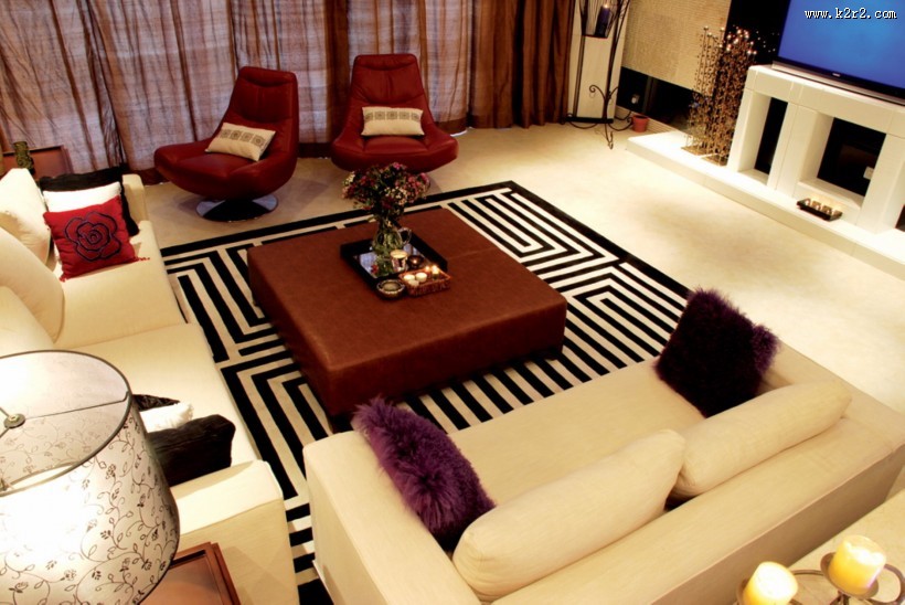 后现代-万科东海岸样板房图片