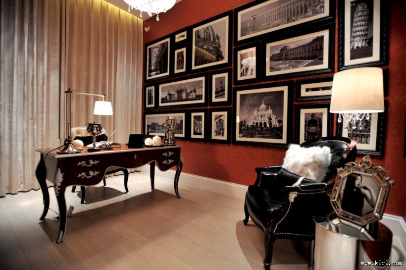 沈阳仙湖国际别墅1B户型样板房图片