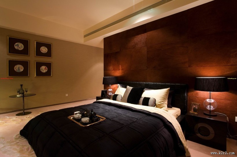 梁志天-上海浦东汤臣一品卧室图片