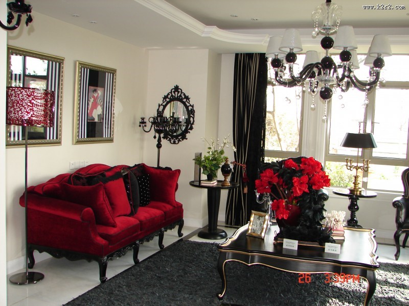 后现代风格样板间设计图片