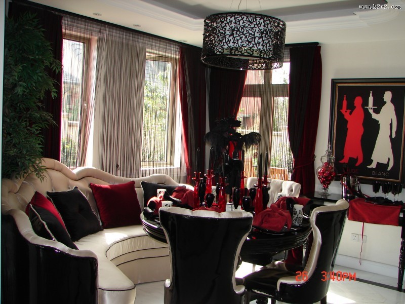 后现代风格样板间设计图片