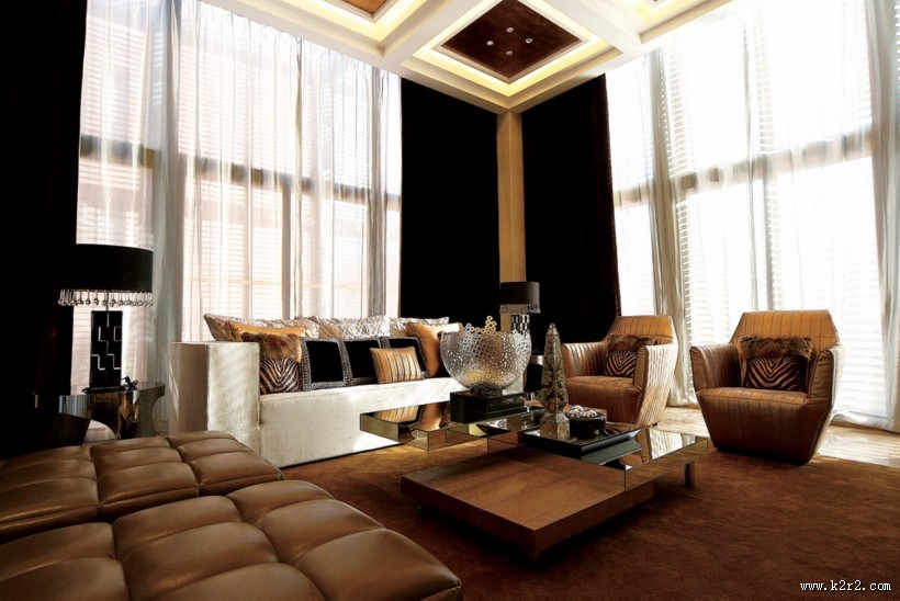 广东金地荔湖城B型别墅样板房图片