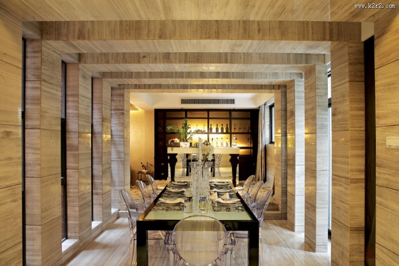 佛山九珑壁联排别墅样板间图片