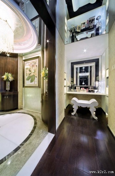 佛山万科兰乔圣菲别墅样板房图片