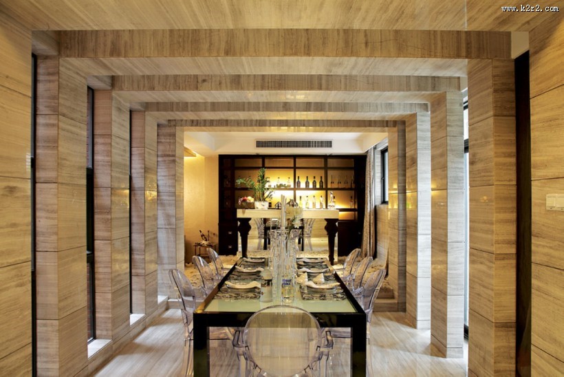 佛山九珑壁联排别墅样板间图片