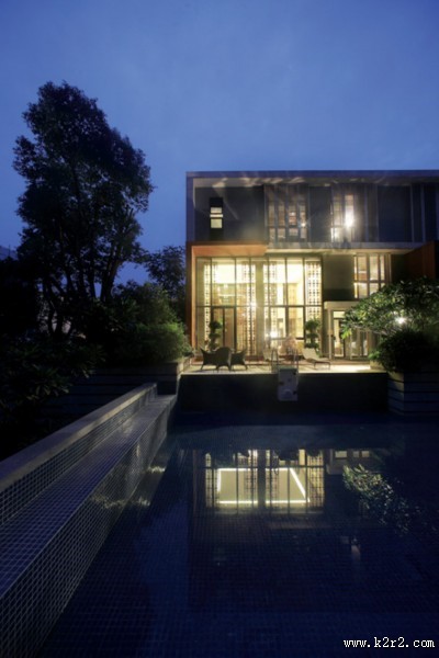 佛山九珑壁联排别墅样板间图片