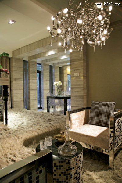 佛山九珑壁联排别墅样板间图片