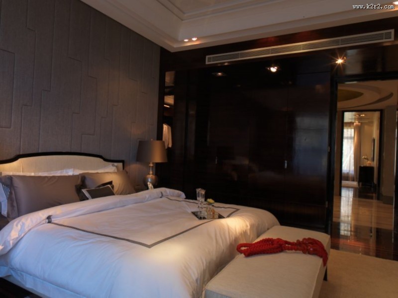 大连星海湾壹号样板房卧室图片