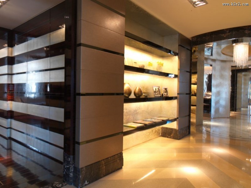 大连星海湾壹号样板房走廊图片