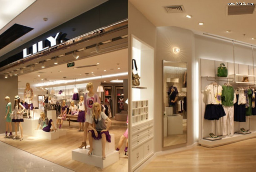 LILY店面设计图片
