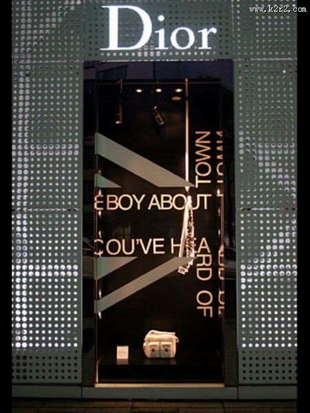 Dior橱窗设计图片