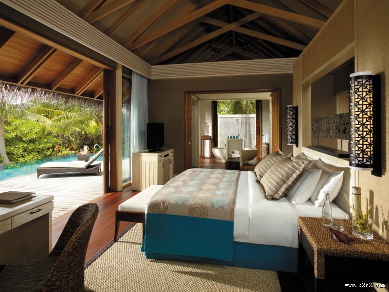 马尔代夫香格里拉大酒店客房图片