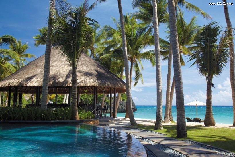 菲律宾香格里拉长滩岛度假村休闲图片