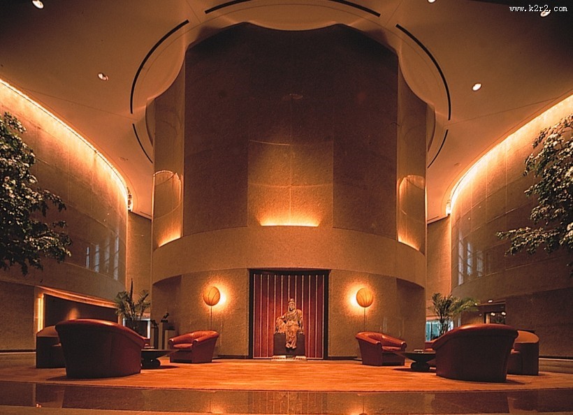 台北香格里拉远东国际大饭店大堂图片