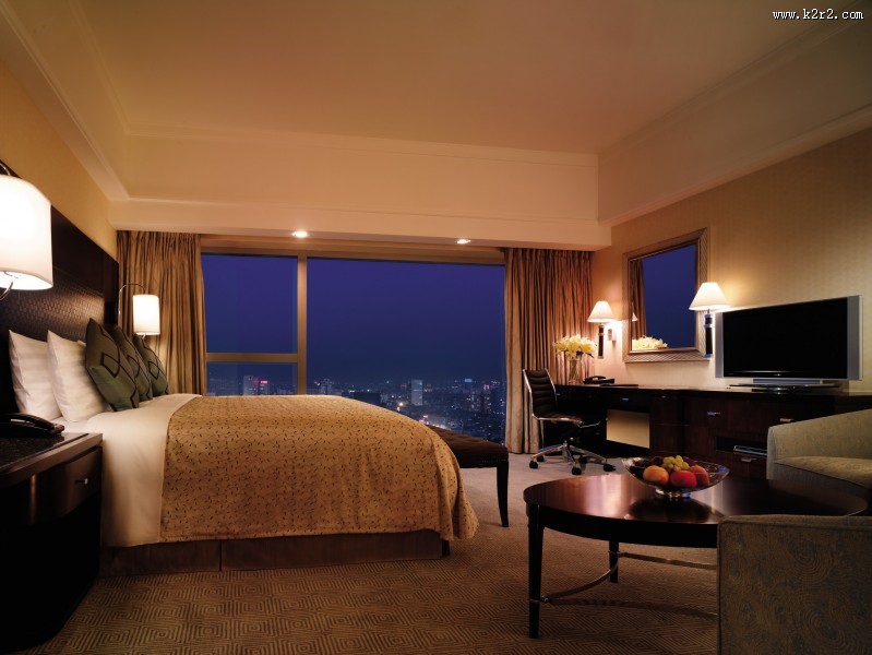 西安香格里拉大酒店客房图片