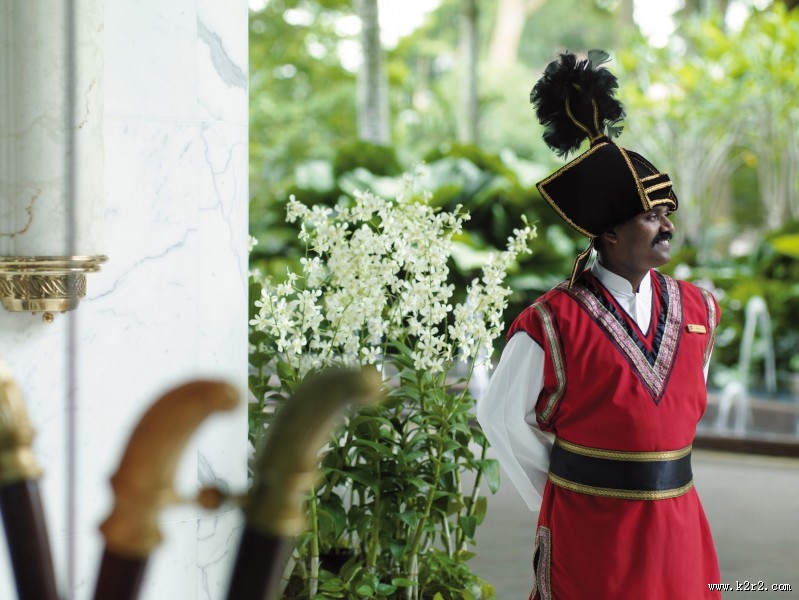 新加坡香格里拉大酒店大堂图片