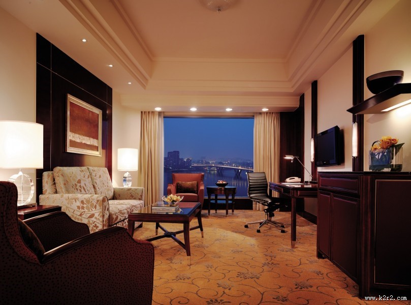 广州香格里拉大酒店客房图片