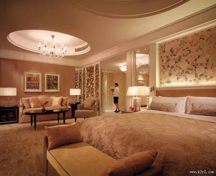 广州香格里拉大酒店客房图片