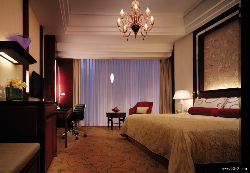 广州香格里拉大酒店客房图片