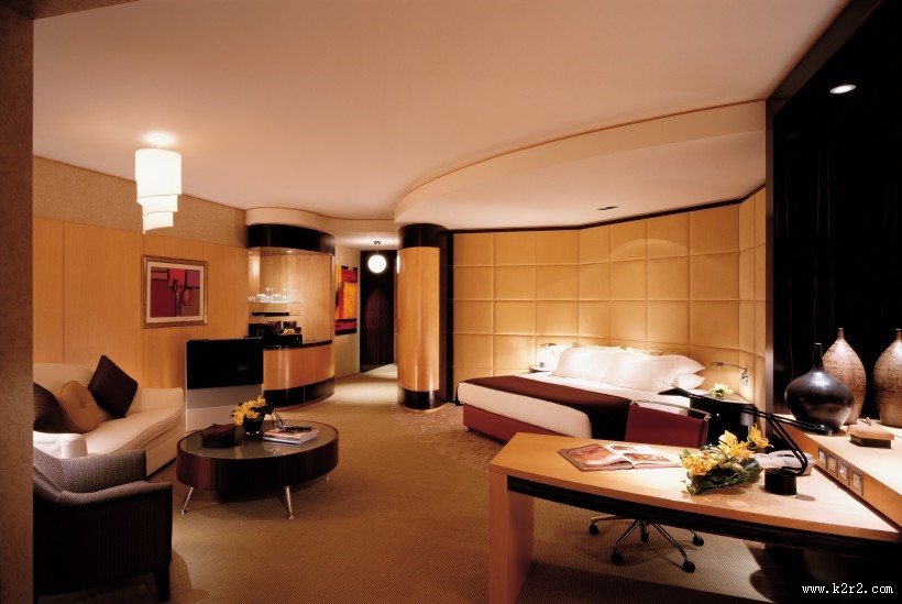 迪拜香格里拉大酒店客房图片大全
